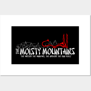 Moisty Mountains Red Dragon Posters and Art